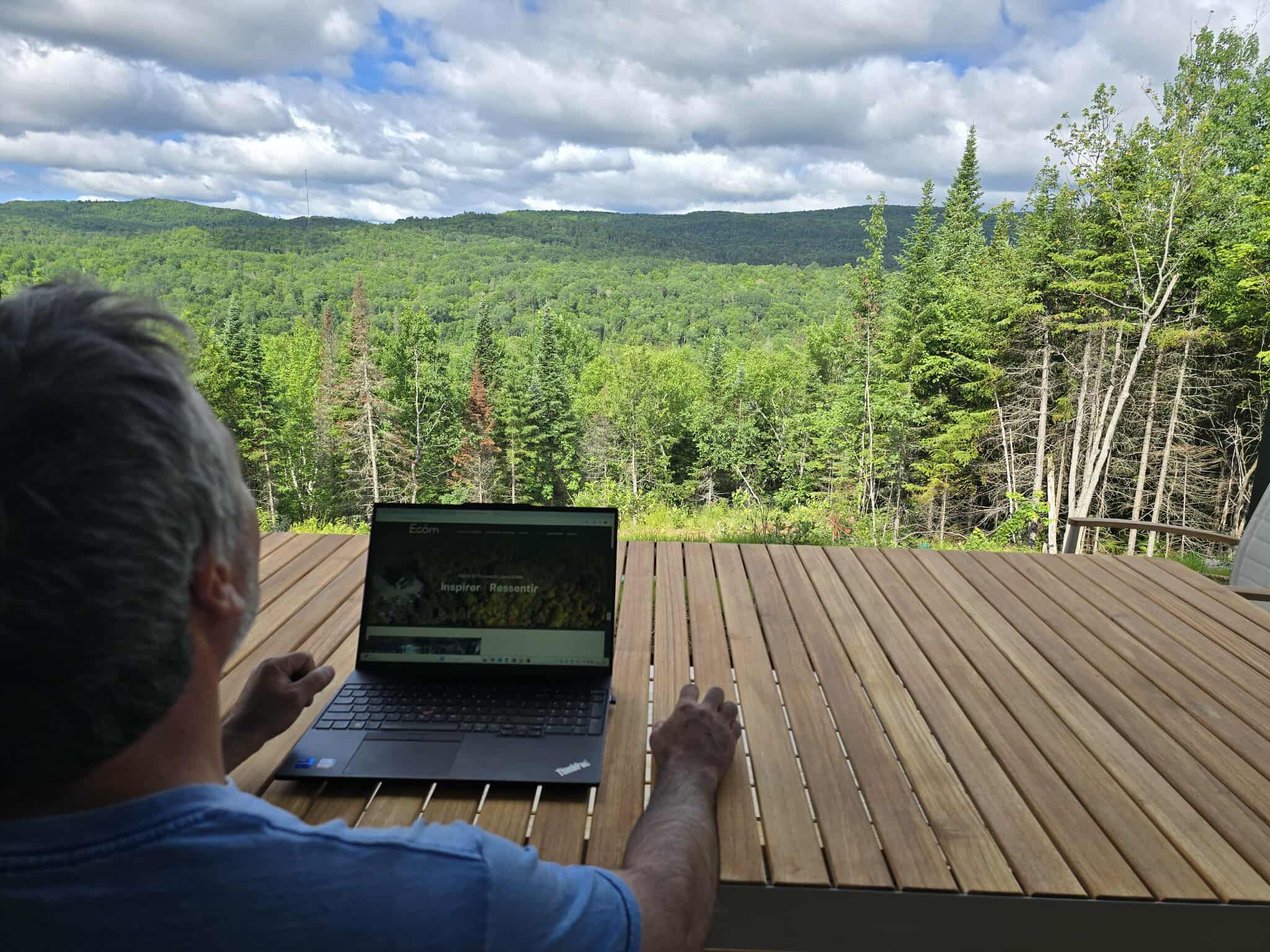 teletravail en montagne